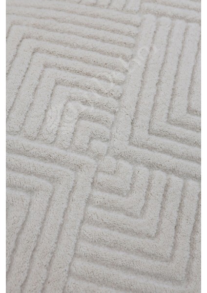 Diji Dekor Halı Krem Pramit Kaymaz Yıkanabilir Kaymaz Yolluk Kilim Salon Halısı Modelleri modelleri