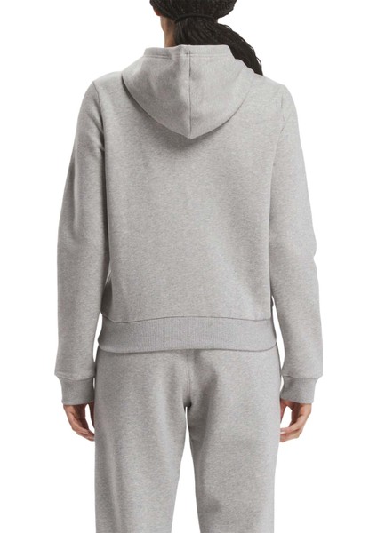 RI SL FLEECE FZ Gri Kadın Eşofman Üstü