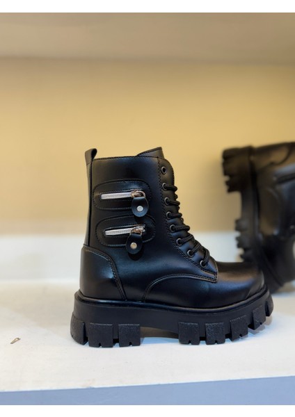 Kadın/kız Fermuarlı Bot