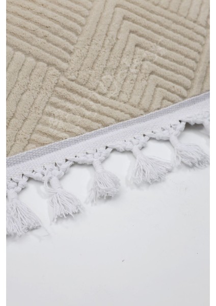 Halı Krem Pramit Yıkanabilir Saçaklı Kesme Ince Yolluk Kilim Salon Halısı Modelleri modelleri