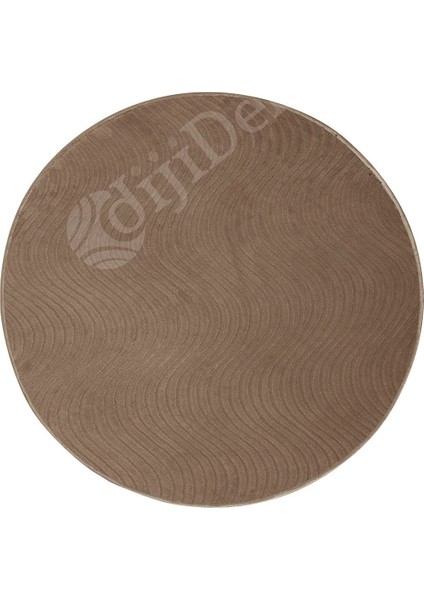 Halı Cool Kahverengi Sahra Desenli Saçaksız Yuvarlak Yolluk Kilim Salon Halısı Modelleri fiyatları