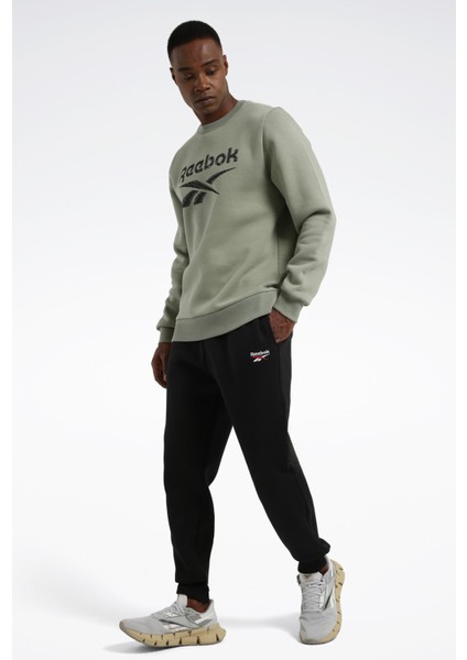 Rbk Sarne C Neck Sweat Haki Erkek Sweatshirt