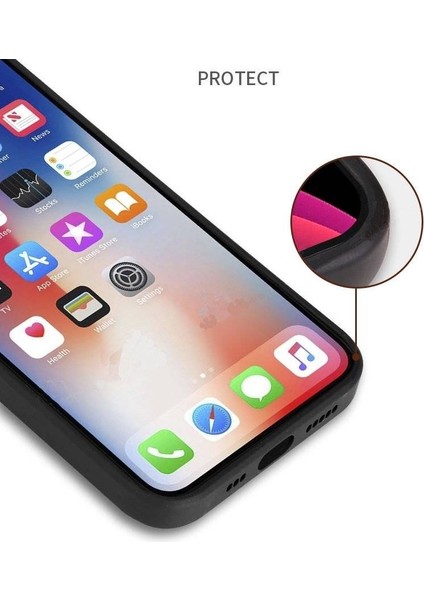 Apple iPhone 11 Kartlıklı Rich Boss Lüx Deri Kılıf Siyah