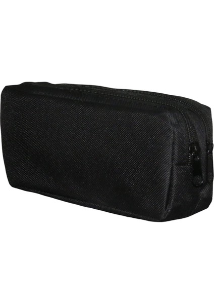 Tek Renk Çift Gözlü Kalem Çantası