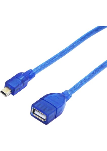 STC-0049 5 Pin Mini USB Erkek-Usb Dişi Kablo 20CM