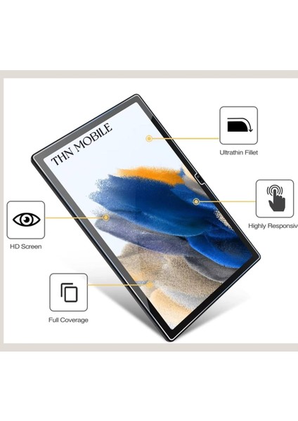 Thn Mobile Samsung Galaxy Tab S9 Fe Plus SM-X610 12.4 Inç 9h Nano Kırılmaz Ekran Koruyucu