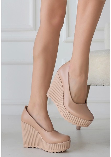 Klara Nude Cilt Doldu Topuk Ayakkabı fiyatları