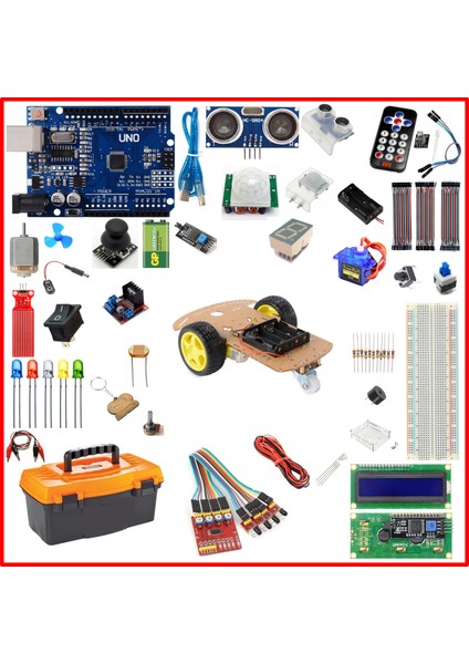 Arduino Başlangıç Seti 2WD Araba