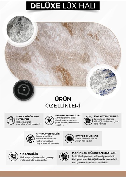 Halı Antrasit Yıkanabilir Saçaklı Kaymaz Delüxe Yolluk Kilim Salon Halısı Modelleri indirimleri