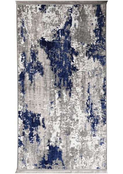 Halı Lacivert Yıkanabilir Saçaklı Delüxe Kesme Yolluk Kilim Salon Halısı Modelleri fiyatları
