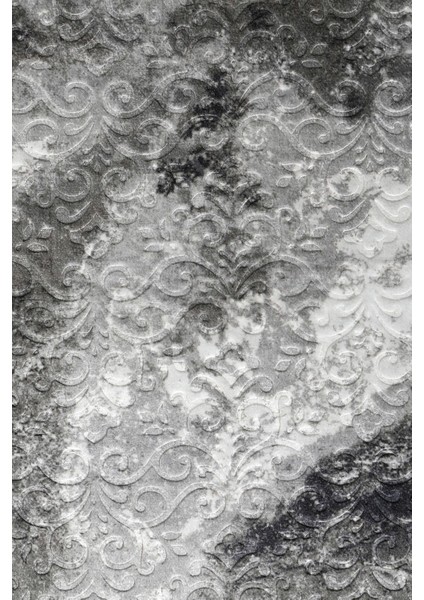 Halı Antrasit Yıkanabilir Saçaklı Kaymaz Delüxe Yolluk Kilim Salon Halısı Modelleri modelleri