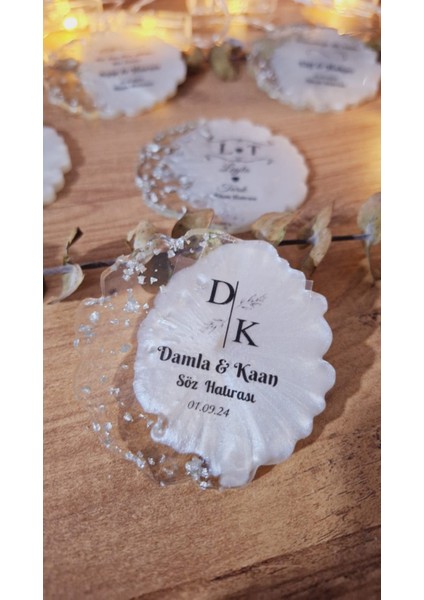 Sevgiliatolyem GÜMÜŞ MAGNET 10 Adet SÖZ NİŞAN NİKAH Hediyelikleri fiyatları
