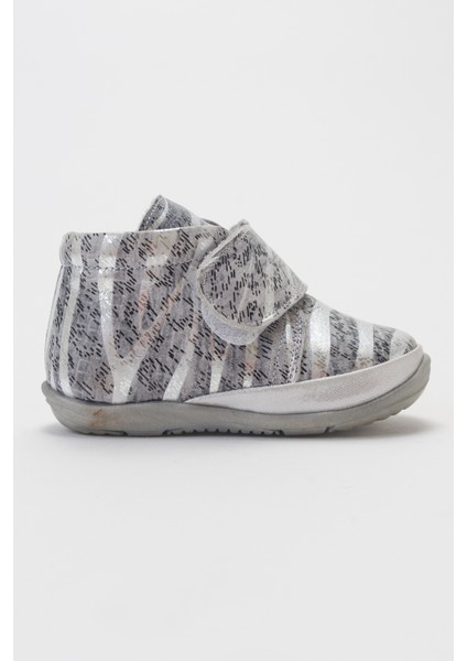 Kız Çocuk Gümüş Hakiki Deri Günlük Çocuk Ayakkabı indirimleri