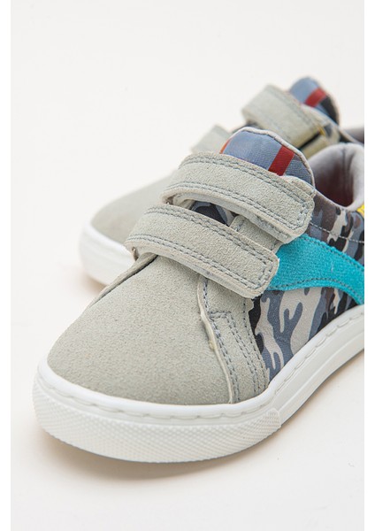 Erkek Çocuk Gri Sneaker Ayakkabı