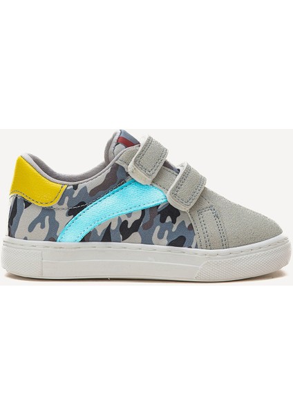 Erkek Çocuk Gri Sneaker Ayakkabı