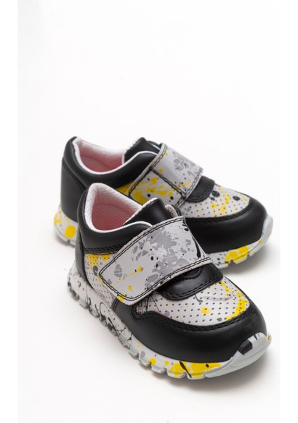 Erkek Çocuk Siyah Ortopedik Destekli Çocuk Spor Ayakkabı fiyatları