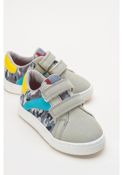 Erkek Çocuk Gri Sneaker Ayakkabı