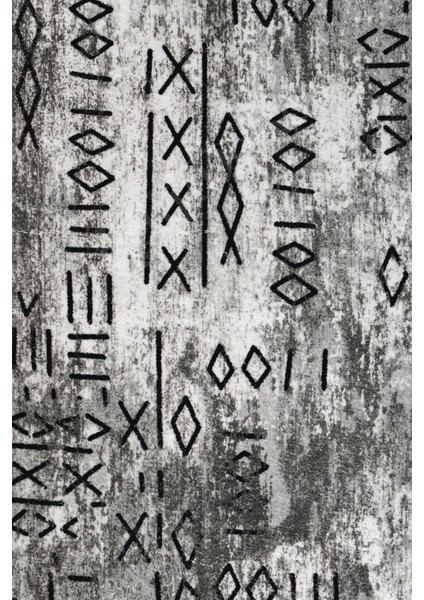Halı Gri Iskandinav Yıkanabilir Saçaklı Delüxe Kesme Yolluk Kilim Salon Halısı Modelleri modelleri