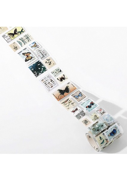 Butterfly Gathering Temalı Rulo Sticker Bullet Journal GGK DAB138