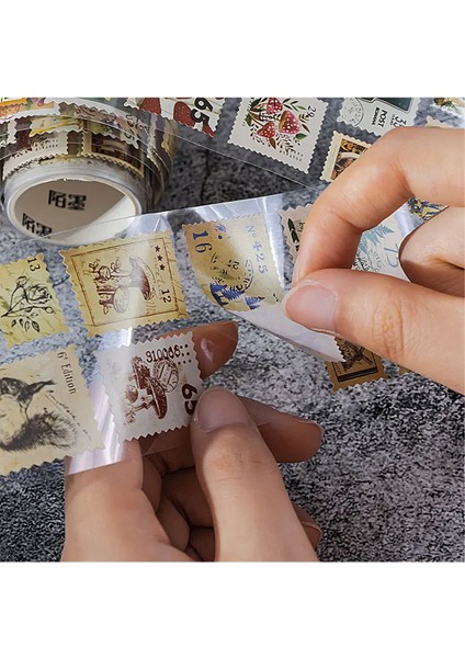Butterfly Gathering Temalı Rulo Sticker Bullet Journal GGK DAB138