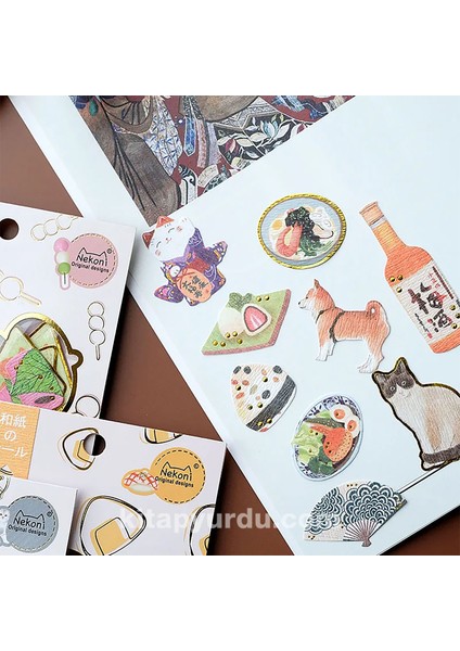 Köpeklerin Dünyası Temalı 36 Adet Sticker Seti Bullet Journal GGK ZR001