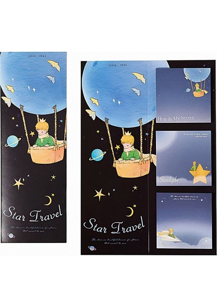 Star Travel Ayraç ve Memopad Seti • Post-It • Sticky Note (GGK-MAD148)
