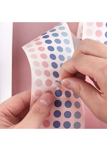Living River Temalı 5 Renkli Rulo Bant Sticky Note GGK PB006