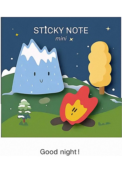 Doğa Temalı Not Seti Post It Sticky Note GGK MA014