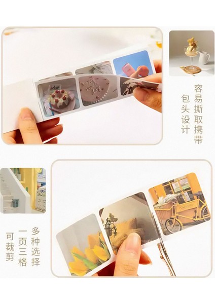 A Happy Moment Temalı 30 Sayfa Sticker Seti Bullet Journal GGK DH052