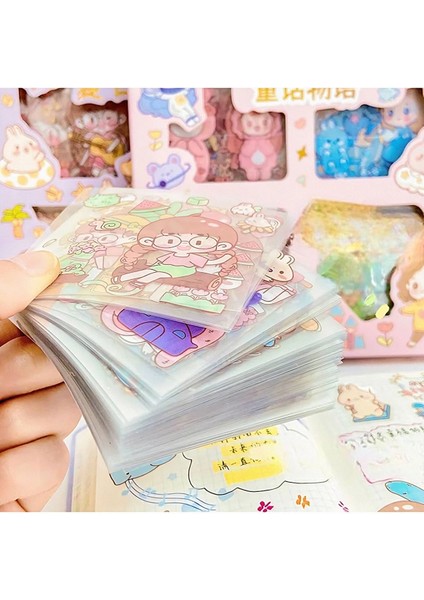 Sweet Dreams Temalı 100 Yaprak 4 Bölmeli Sticker Seti Bullet Journal GGK DG047