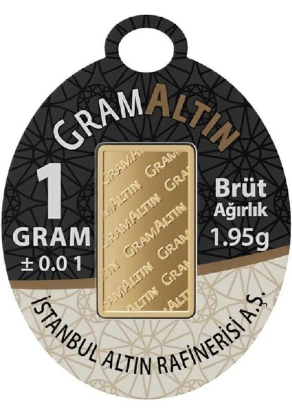 1 Gram 24 Ayar Külçe Gram Altın Ziynet Gold