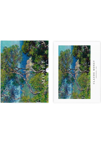 Bordighera, Özel Tasarım Kılıflı, A4 Poster