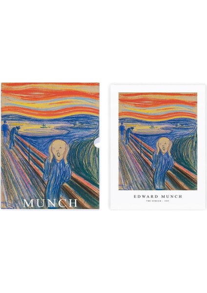 The Scream, Özel Tasarım Kılıflı, A4 Poster fiyatları