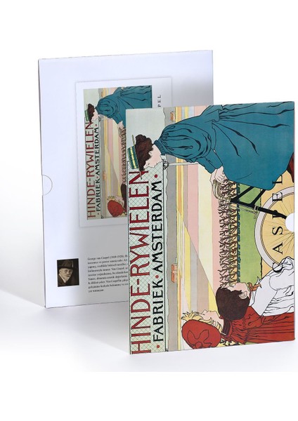 Hinde-Rijwielen Fabriek Amsterdam, Özel Tasarım Kılıflı, A4 Poster modelleri