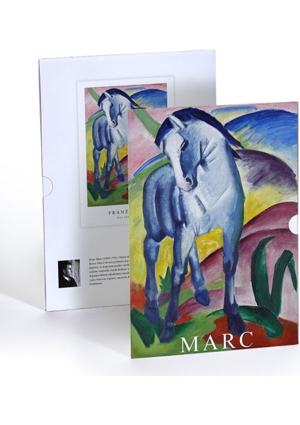 Blue Horse, Özel Tasarım Kılıflı, A4 Poster modelleri