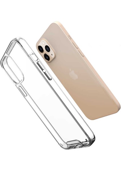 Apple iPhone 14 Pro Kılıf Zore Gard Silikon-Renksiz