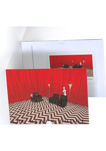 The Black Lodge, Özel Tasarım Kılıflı, A4 Poster