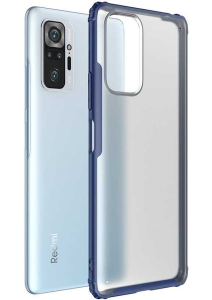 Xiaomi Redmi Note 10 Pro Kılıf Zore Volks Kapak-Lacivert