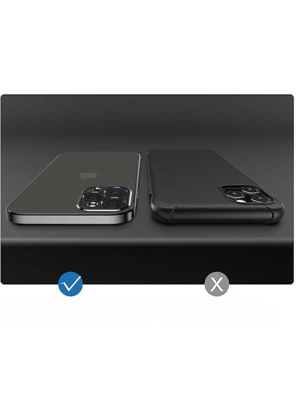 Apple iPhone 13 Pro Max Kılıf Zore Mat Gbox Kapak-Siyah