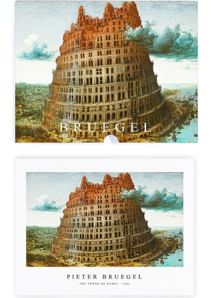 The Tower Of Babel, Özel Tasarım Kılıflı, A4 Poster Ggk-Pr054
