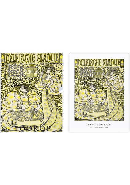 Delft Salad Oil, Özel Tasarım Kılıflı, A4 Poster fiyatları