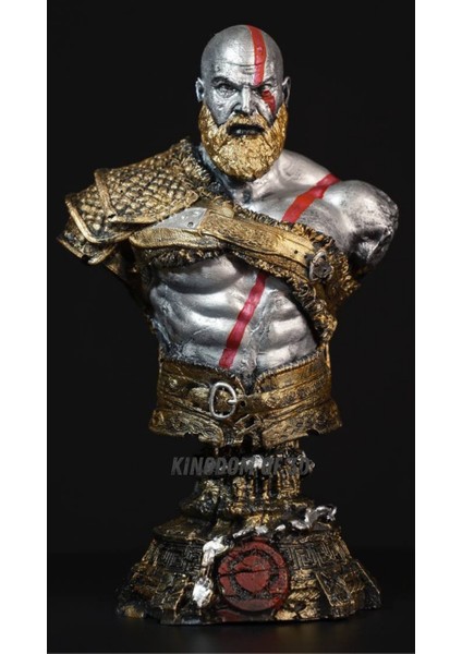 God Of War Kratos Büst, God Of War Ragnarök Kratos Figür