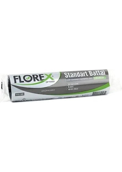 Çöp Poşeti Battal Boy 140gr 22mc 72cm x 95cm