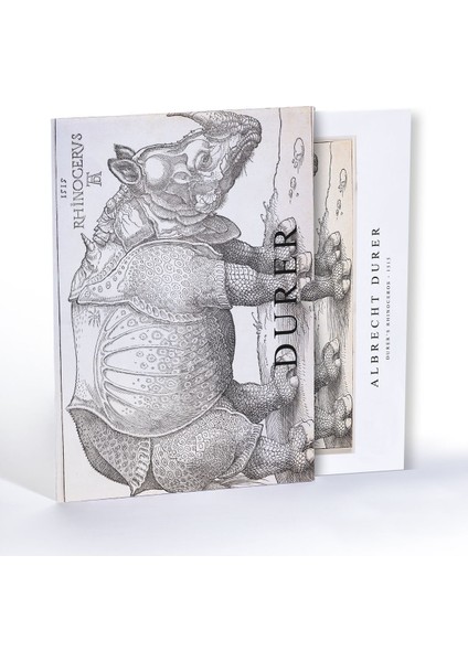 Durer’s Rhinoceros Özel Tasarım Kılıflı A4 Poster