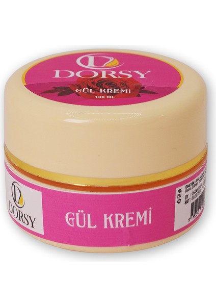 Doğal Gül Kremi 100 gr modelleri