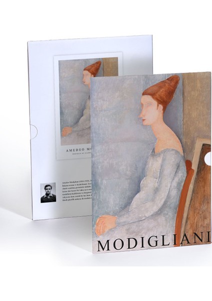 Portrait De Jeanne Hebuterne Özel Tasarım Kılıflı A4 Poster modelleri