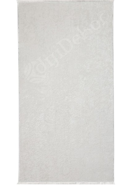 Halı Krem Janjanlı Saçaklı Kaymaz Kesme Ince Yolluk Kilim Salon Halısı Modelleri