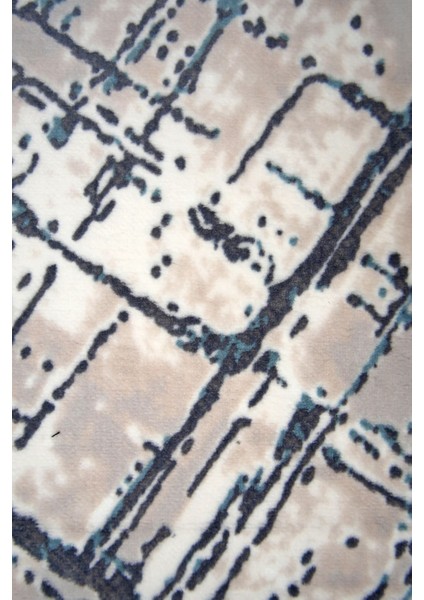 Halı Mavi Trend Yıkanabilir Saçaksız Kare Kesme Ince Yolluk Kilim Salon Halısı Modelleri modelleri