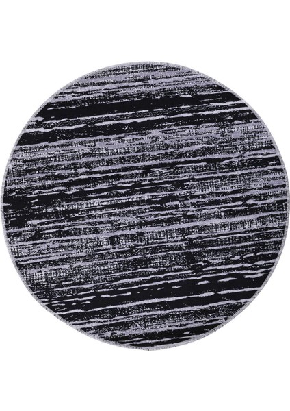 Halı Siyah Gri YM4700 Yuvarlak Kesme Ince Yolluk Kilim Salon Halısı Modelleri fiyatları