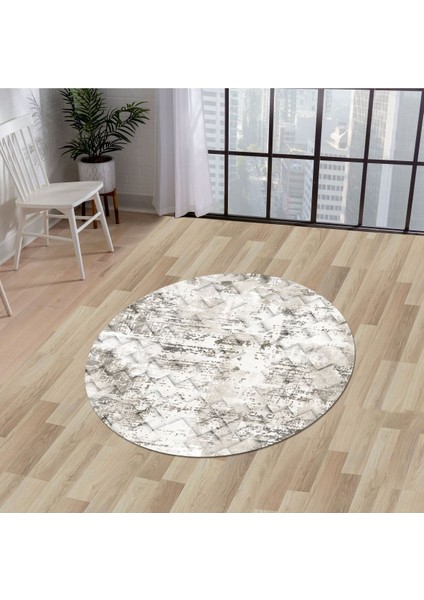 Halı Bej K1280 Yıkanabilir Yuvarlak Kesme Ince Yolluk Kilim Salon Halısı Modelleri fiyatları